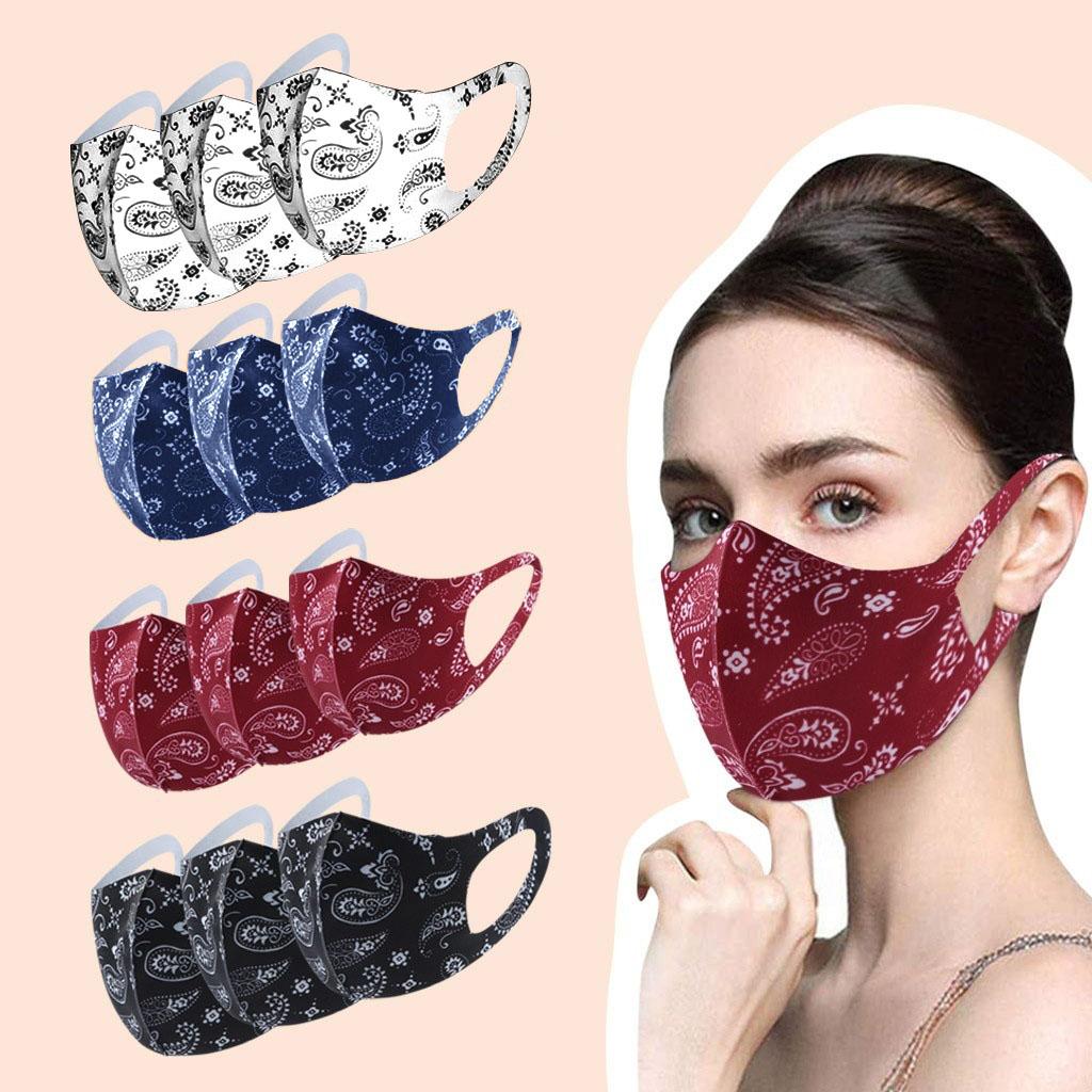 Buy Adult 3D Washable Reusable Mask Dustproof Protective Face Cover