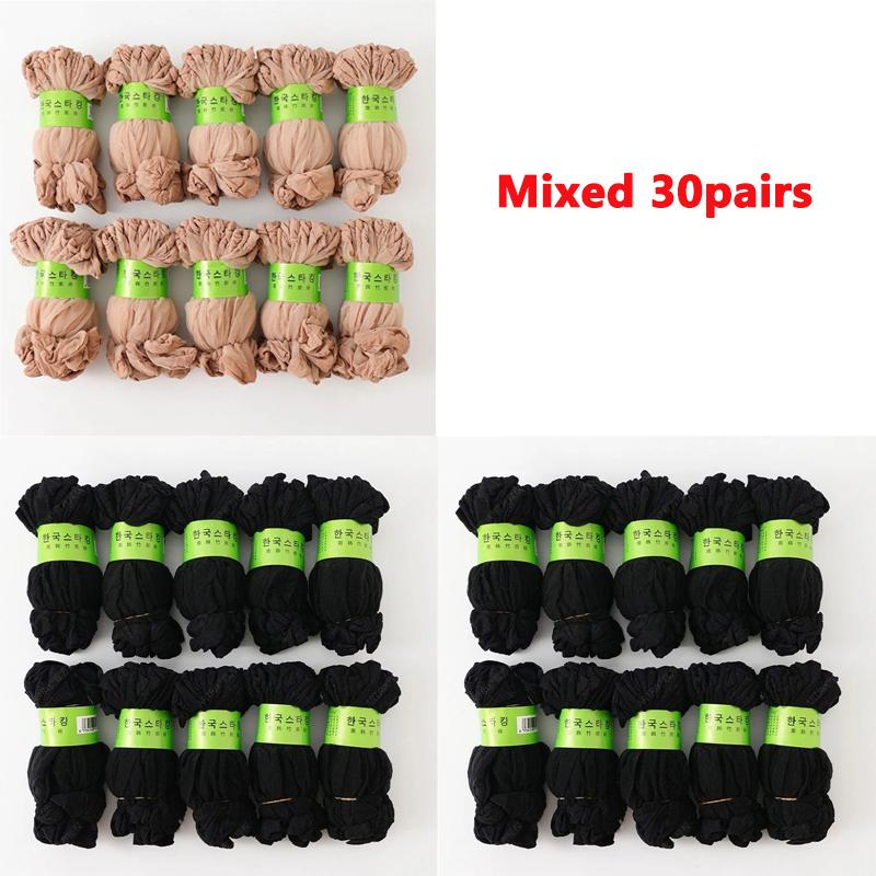 ! Hochwertiges Damen Samt Socken Pack Weiblich Sommer Dünne Seide Transparent Sexy Knöchel Nylon Socken Set