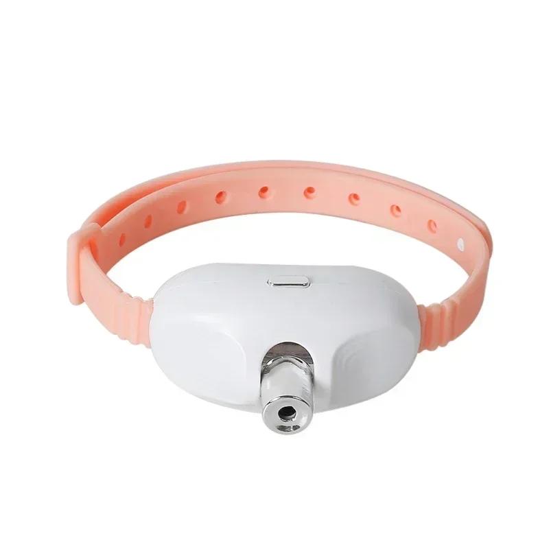 Rechargeable LED Pet Collar with Interactive Laser Toy for Cats & Dogs - Automatic Teaser & Light-Up Fun!