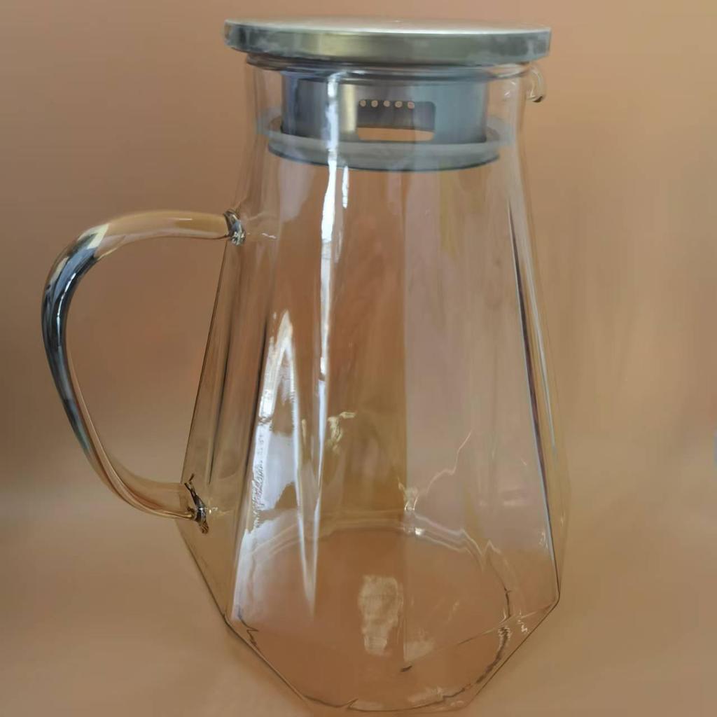 Sechseckiges Diamantglas: Bunter Getränke- und Whiskybecher