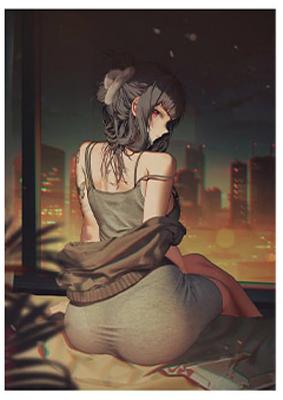 Ichiban Kuji Goddess of Victory: NIKKE CHAPTER 4 F Prize Clear Poster [D: Killer Wife]