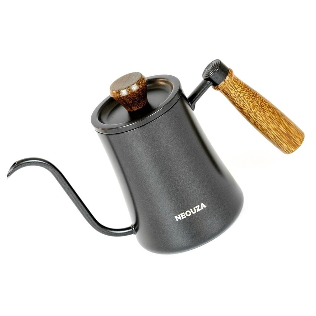 Goose-Neck Pour Over Coffee Kettle High-Precision Thermometer Tea Kettle 304 Stainless Steel Water Boiler No thermometer