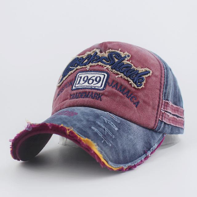 Yeni Moda Beyzbol Kapaklar Erkek Kadın Snapback Kış Şapka Yıkanmış Pamuk Hip Hop Şapka Açık Sonbahar Yaz Rahat Vintage baba şapkası