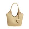 Large Capacity Tote Bag, New Fashionable Versatile Bucket Bag, Shoulder Bag, Solid Color Underarm Bag.
