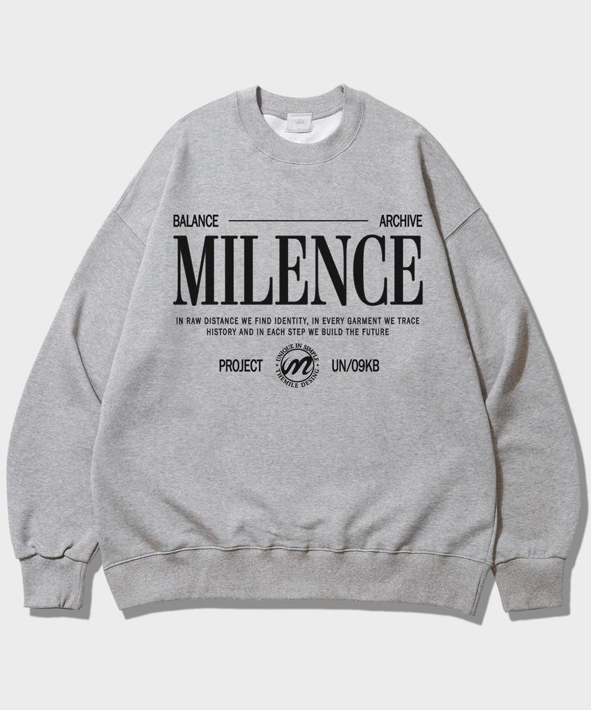 Deomail Milenc Sweat Mtm_Gray