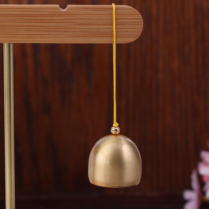 Messingglocke Windspiel Anhänger DIY Handgemacht Weihnachts-Windspiele Glocke Zuhause Jahresdekoration Diebstahlsichere Türklingel Klingel