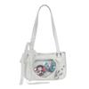 JK Transparent Love Itabag Zipper Bag Lace Crossbody Bag Portable Kawaii Shoulder Bag  Gift