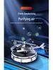 Solar-Powered Rotating Helicopter Car Air Freshener with Light Sensor