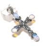 Natural Milky Opal Gemstone 925 Sterling Silver Jewelry Pendant 2.36" ETC-13929