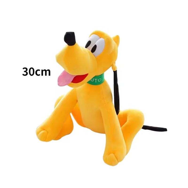 35cm Plush Toys Kawaii Anime Mickey Minnie Stuffed Plush Models Decoration Dolls for Kids Birthday Gift