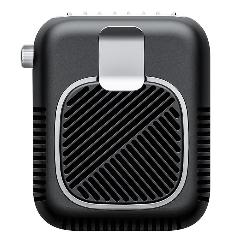 Portable Waist Fan Small Light Luxury Design Stepless Speed Control Desktop Outdoor Stroller Charging Treasure Frequency Fans