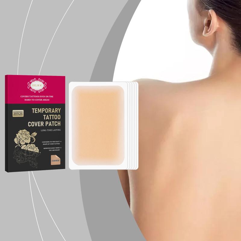 6Pcs Waterproof Tattoo Film Ultra Thin Patch Tattoo  Cover Tapes Concealing Acne Tattoo Up Compression Accessories Flaw