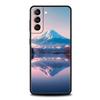 Japan Mount Fuji Painting Cherry Blossom Phone Case For Samsung Galaxy S25 S24 S23 S22 S20 Ultra S21 FE 5G S10 Plus S10E Cover
