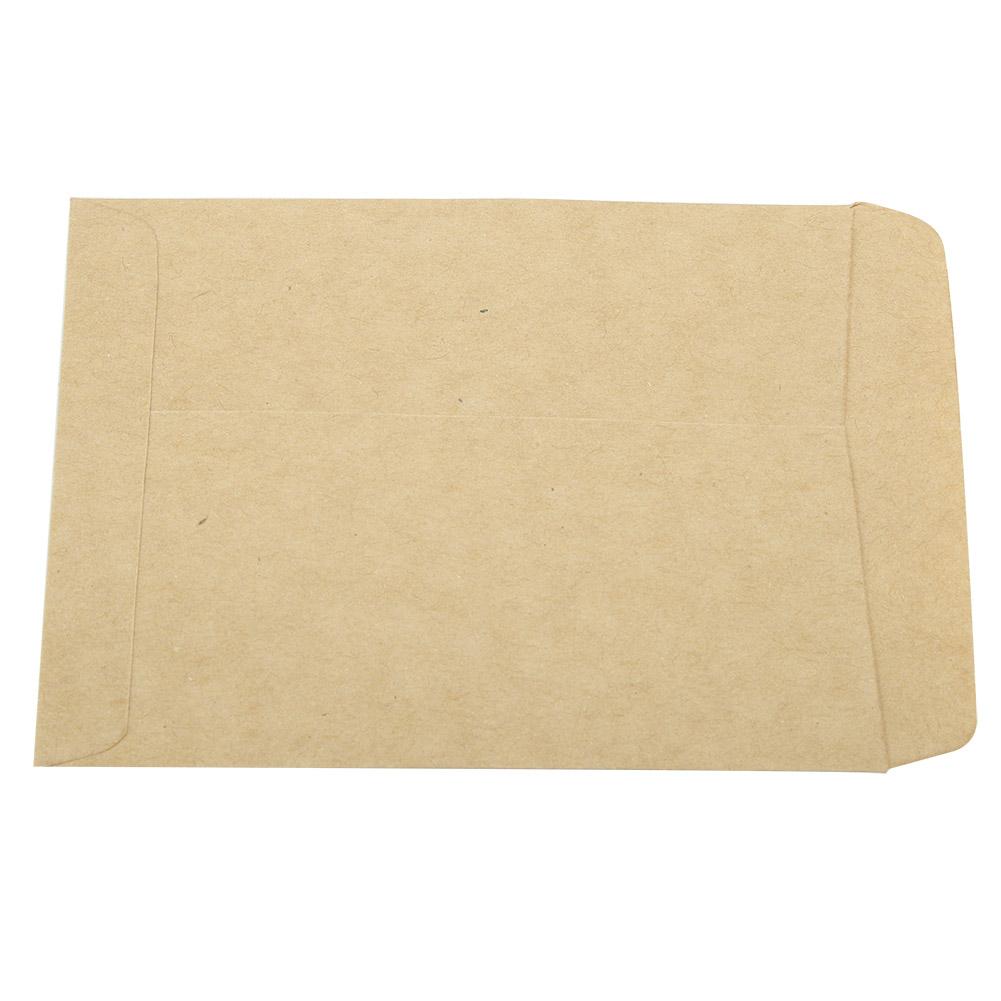 100 sztuk Torebki z Papieru Kraft Nasiona Kukurydzy Pszenicy Ryżu Torba do Pakowania Przechowywania Koperta 6*11cm