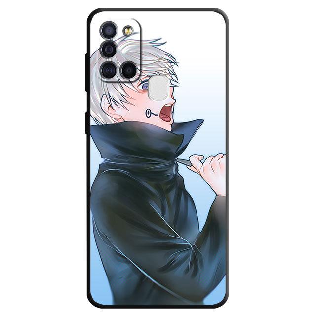 Dark Jujutsu Kaisen Jjk Beste Hüllen Hülle für Samsung Galaxy M12 M22 M32 5g M31 M30s M23 M51 M52 M33 M13 M31 Silikonhülle