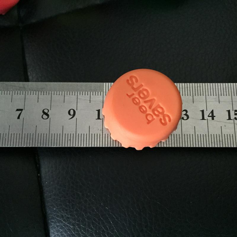 Silicone Wine Bottle Caps 6-piece Creative Home Candy Color Beer Protector Sealing Stopper Wine Bottle Stopper