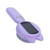 Violet Handheld Microscope 2in IPS Screen Portable Microscope with 8 LED Lights Supports 14