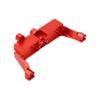 Differential Lock Bracket Aluminum Alloy Servo Mount for Traxxas TRX4 110 RC CarRed