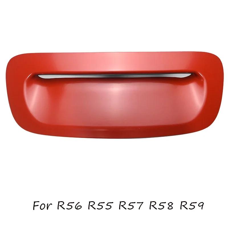 For Mini Cooper S JCW R56 R55 R57 R58 R59 Black Front Engine Hood Bonnet Vent Scoop Air Outlet Cover Trim Exterior Accessories