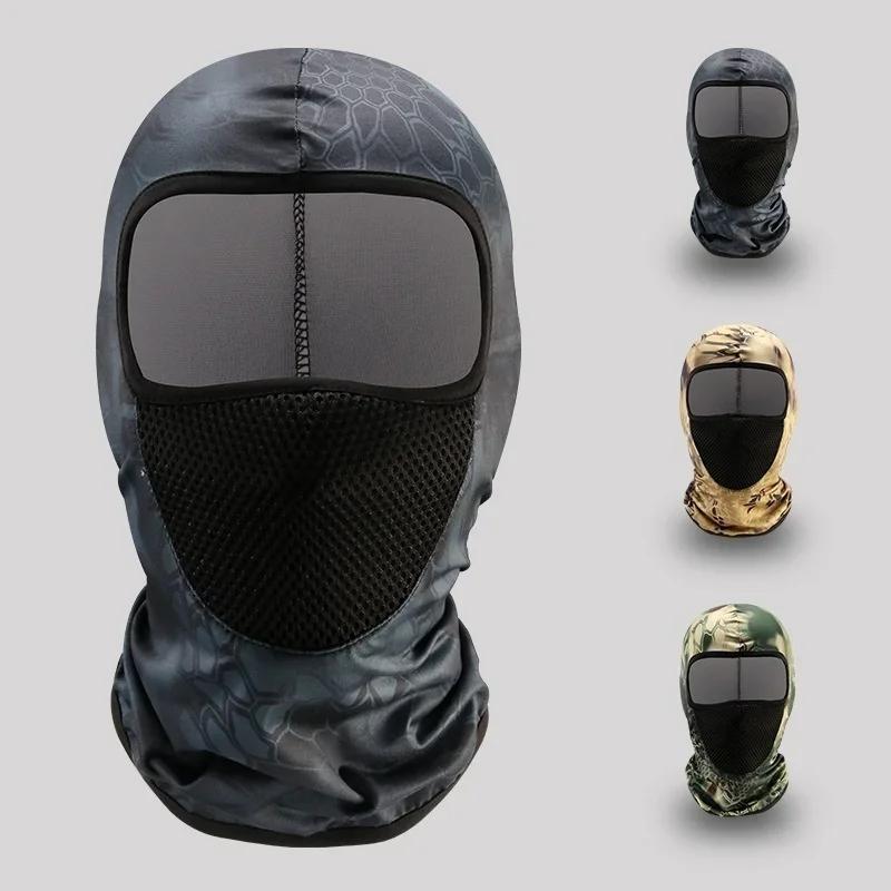 Windproof Outdoor Tactical Riding Headgear Mask Mask Headgear 2024 Cycling Mask  Mascarilla Deportiva