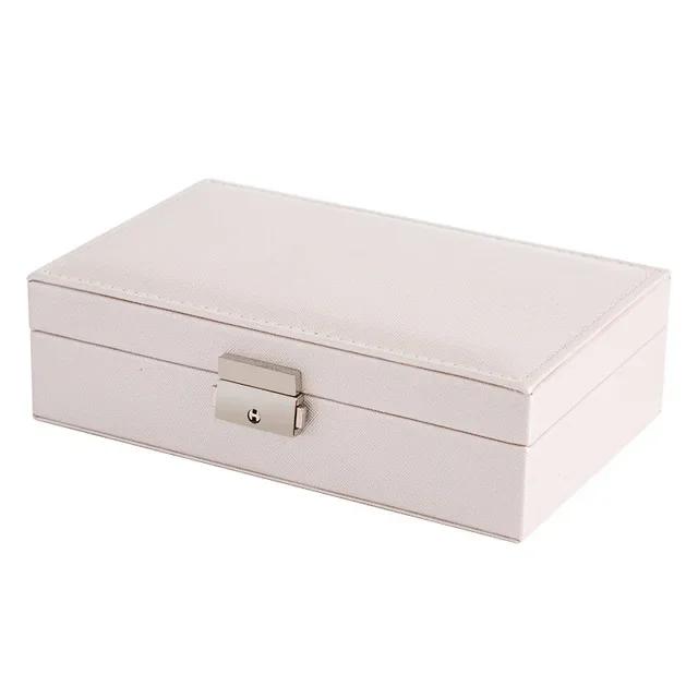 Leather Jewelry Box Display High Quality Fashion Design Ring For Woman Gift Choice Love Recomended Factory Sale