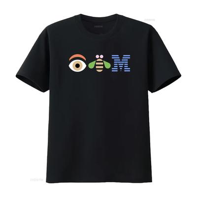 IBM Computers Logo Eye Bee M Technology T Shirt Size Medium Cool Design for Tech Lovers Vintage Washed Graphic Comfortable