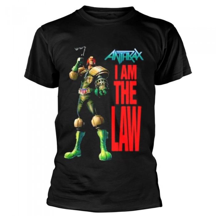 Anthrax Unisex Adult I Am The Law T-Shirt