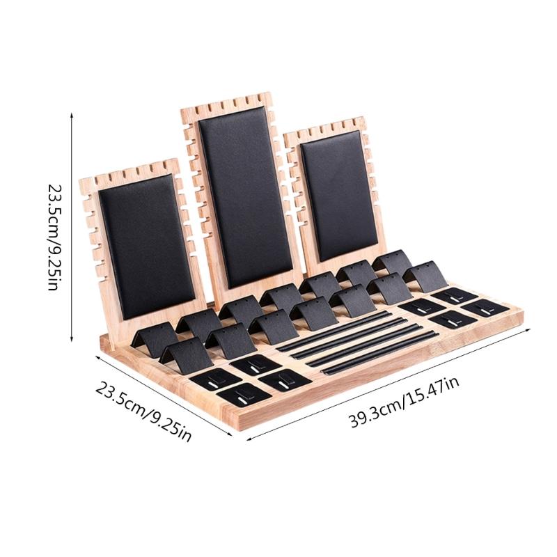 Minimalist Jewelry Tray Organizer Durable Earrings Necklaces Bracelets Holder Multi Layered Accessories Display Shelf