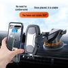 Rotatable Multifunction Car Phone Holder with Suction Cup for Dashboard and Navigation
