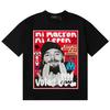 Französischer Rapper Vote2 JUL Merch Grafiken T-Shirts Unisex Damen HipHop Übergroßes T-Shirt Kurzarm Gothic Lässiges T-Shirt Unisex