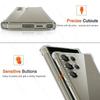 Transparent Crystal TPU Soft Back Cover for Samsung Galaxy S25 Edge S24 S23 Ultra S21 S20 Plus Fe Nete 20 Clear Shockproof Shell