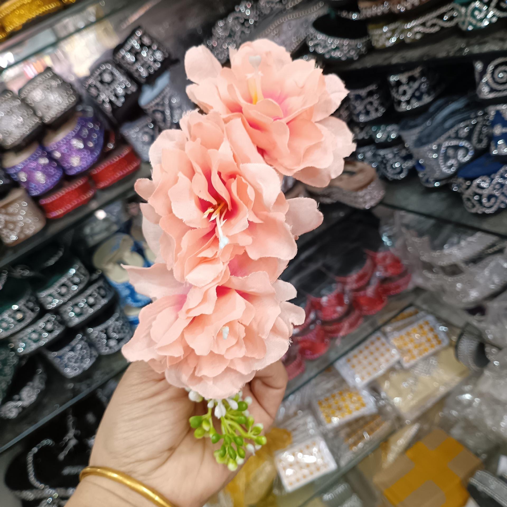 

Дайский этнический цветочный головной убор: Традиционное тайское украшение для волос для танцев и фотографии