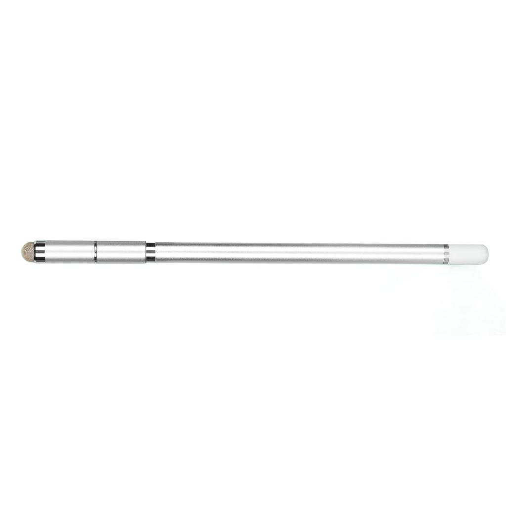 Stylus Pen 4 In 1 Wear Resistant Fiber Nib Mobile Phone Tablet Painting Handwriting Capacitive StylusSilver