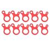 3 Holes Rope Tensioner Guy Line Cord Tightening Adjusters for Tent Camping Hiking Backpacking Outdoor Activity