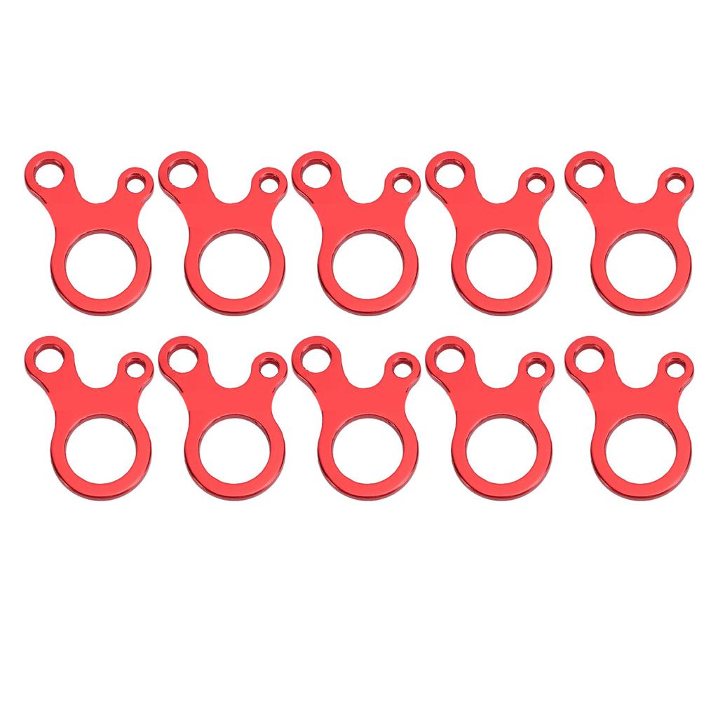 3 Holes Rope Tensioner Guy Line Cord Tightening Adjusters for Tent Camping Hiking Backpacking Outdoor Activity