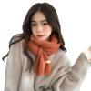 High-end Versatile Small Scarf Women's Autumn and Winter New Soft Waxy Knitted Imitation Cashmere Neck Protection Warm Scarf