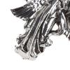 Antique Silver Angel Charm Pendant for DIY Jewelry Making Necklace Bracelet Handcraft Works Distressed Angels 6 Wings