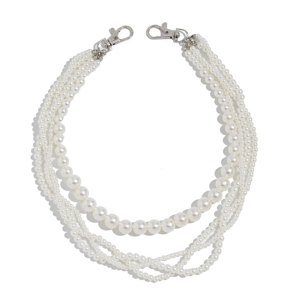 Gothic Pearl Waist Chain Zinc Zinc Zinc Alloy Tassel Jeans Chain Cool Punk Belt Chain  Female