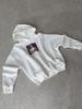 Season simple foreign style ins style lady print American thickened hooded personalized trend sweater