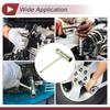 HEROFFIX 1PC T Type Spark Plug Socket Wrench Durable Spanner Socket Remover 10.8x7.3cm High
