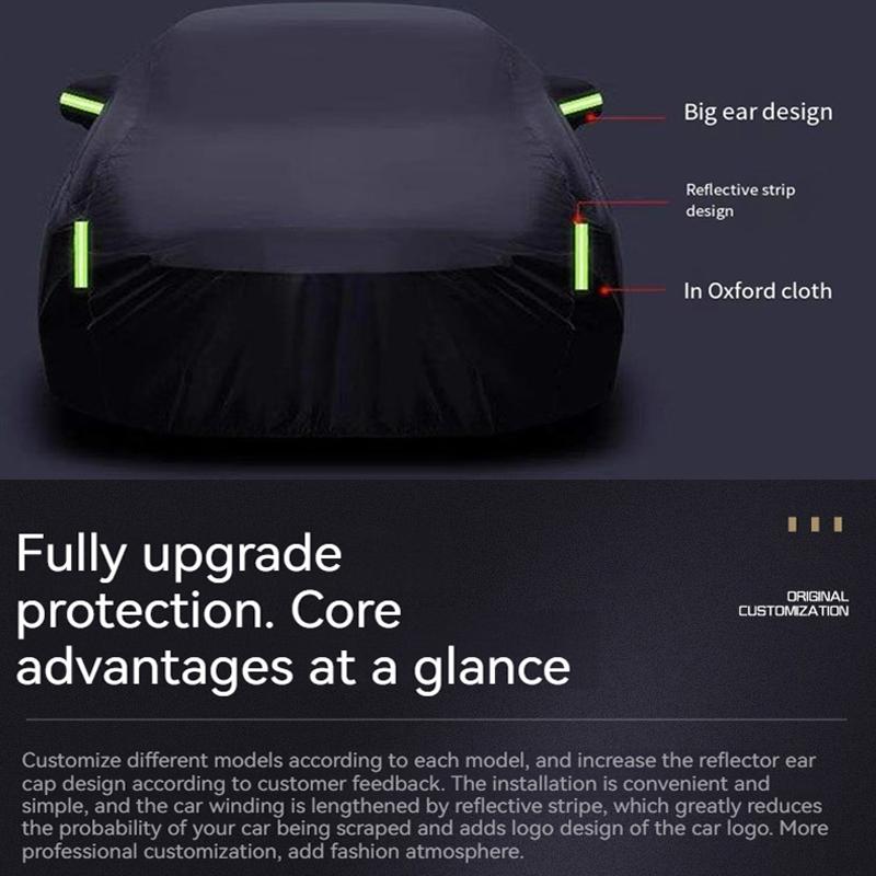 For Mercedes-Benz S-CLASS Outdoor Protection Full Car Covers Snow Cover Sunshade Waterproof Dustproof Exterior Car Accessories