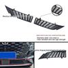 Compatible with Changan UN-K Models: Front Windshield Insect Net in Black Carbon Fiber Finish.