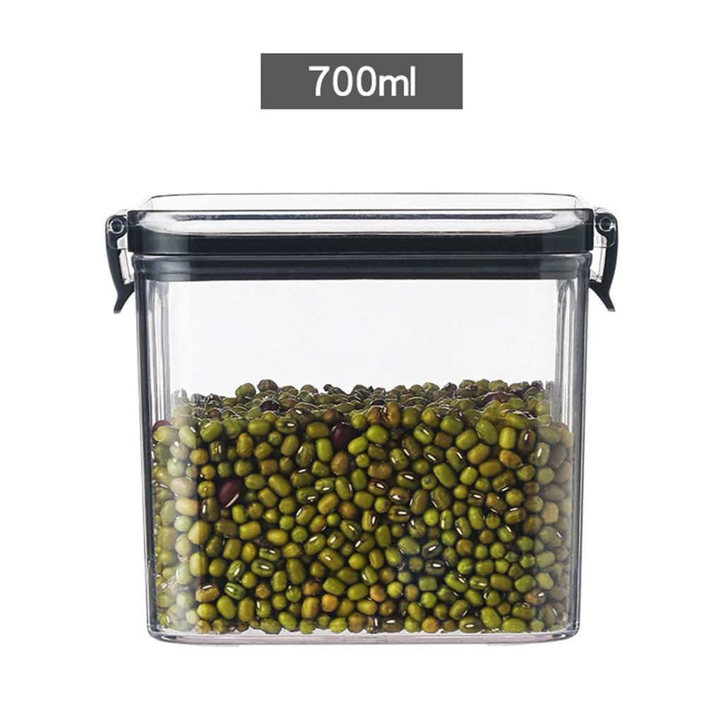 Food Storage Container Lunch Case Portable Sled Preservation Box Transparent for Students