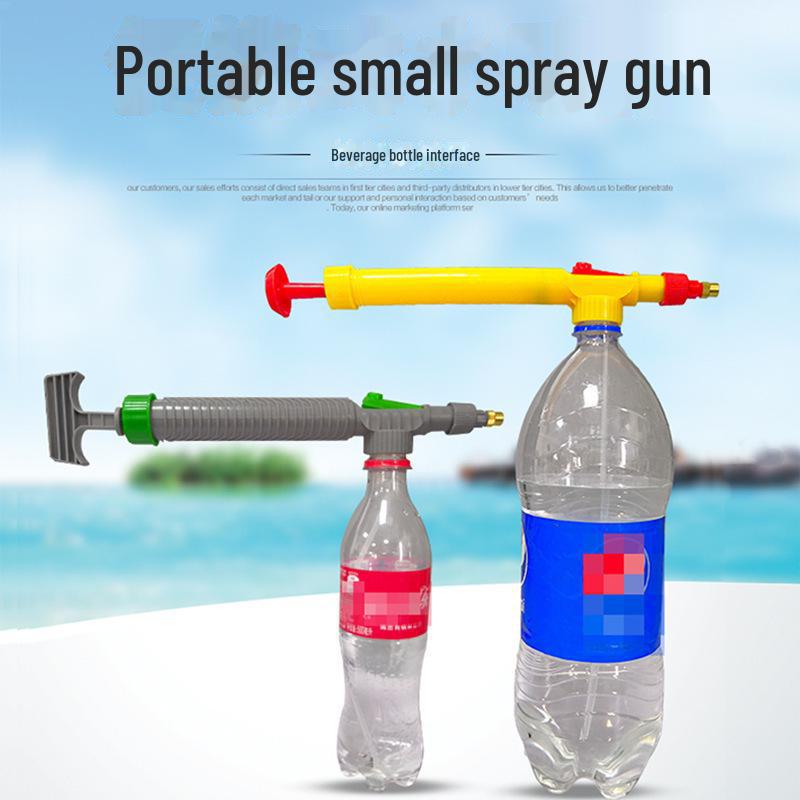 Handheld Multi-Function Manual Pressure Sprayer with Coke Bottle Design
