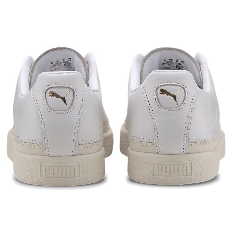 Puma Basket Trim Prm Retro Casual Low-Top Sneakers Unisex Sneakers White 371581-01