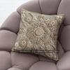 Vintage Embossed Floral Scroll Throw Pillow Covers Pattern Cushion Cover Suitable For Sofa Bedroom Car Pillow Cover