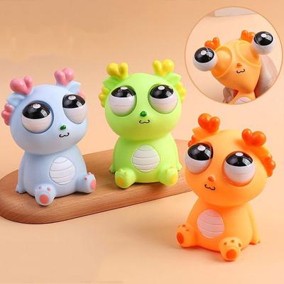 Lustige Augapfel-Plüschtiere zum Ausdrücken für Kinder und Erwachsene, Kreative Trickpuppen, Bälle zur Entspannung, Tieraugen, Augen-Raus-Spielzeug, Geschenke