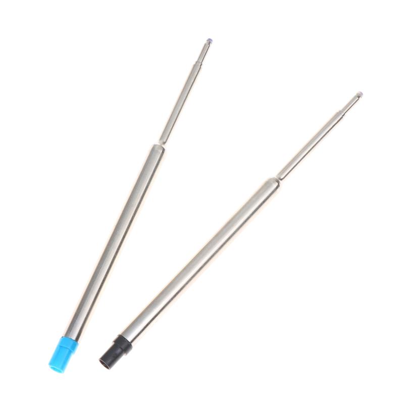 Ballpoint Pen Refills Compatible with Parker Pens Medium Point Blue Black Fade-Resistant Ink for Document Signature