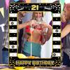 Photo Frame Inflatable Portable Plastic Birthday Photo Booth Props Party Supplies