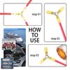 Sturdy Brass Materials 20Pcs Circular Wire Connectors with Properties Accessory for Maintenances and Installation